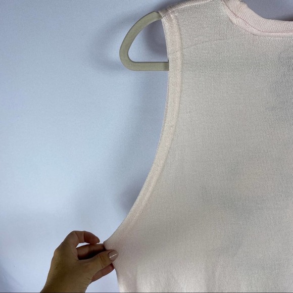 Light pink Mickey floral tank - Picture 5 of 5